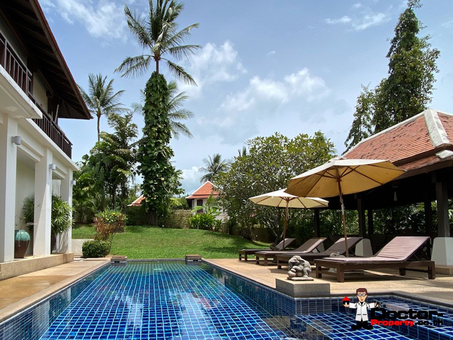 Asian Style 2 Bedroom Villa, near Bangrak Beach, Koh Samui – For Sale